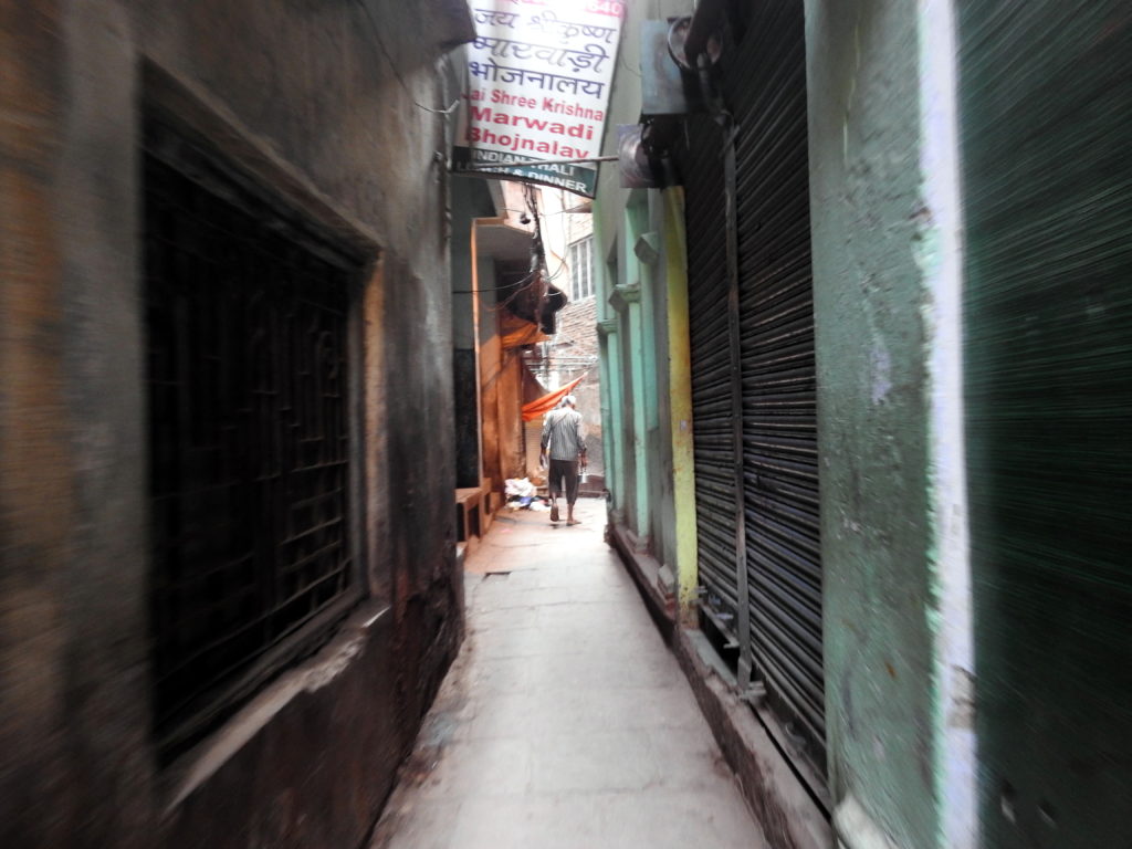 The narrow alleys that are dotted with shops selling all kinds of stuff