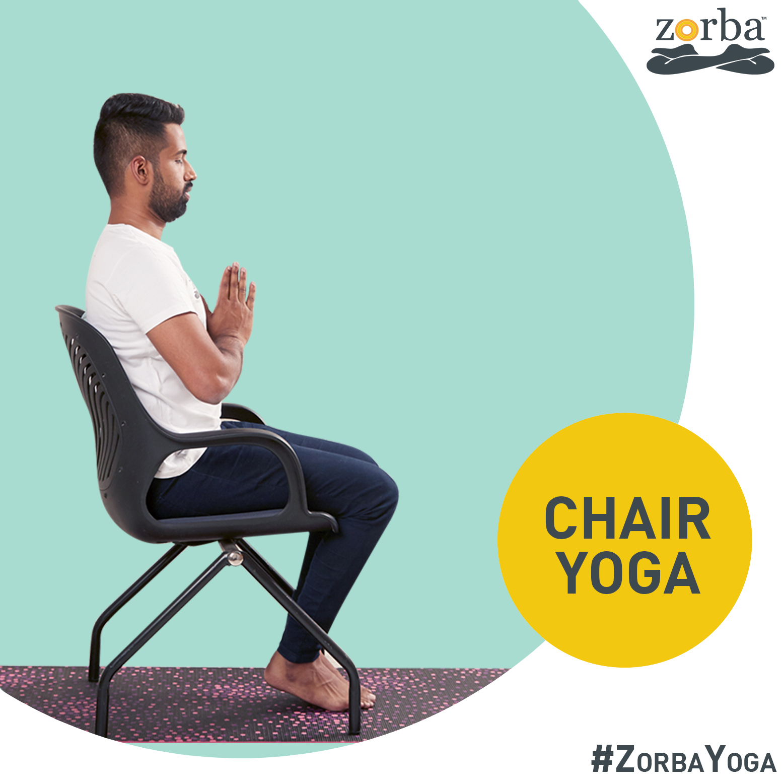 Chair yoga at Zorba