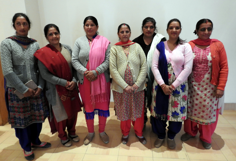 The local women that Club Mahindra Kandaghat works with