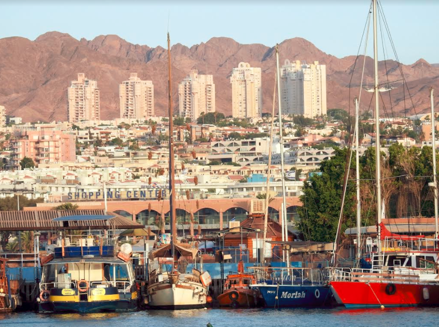 Southernmost tip of Israel is at Eilat