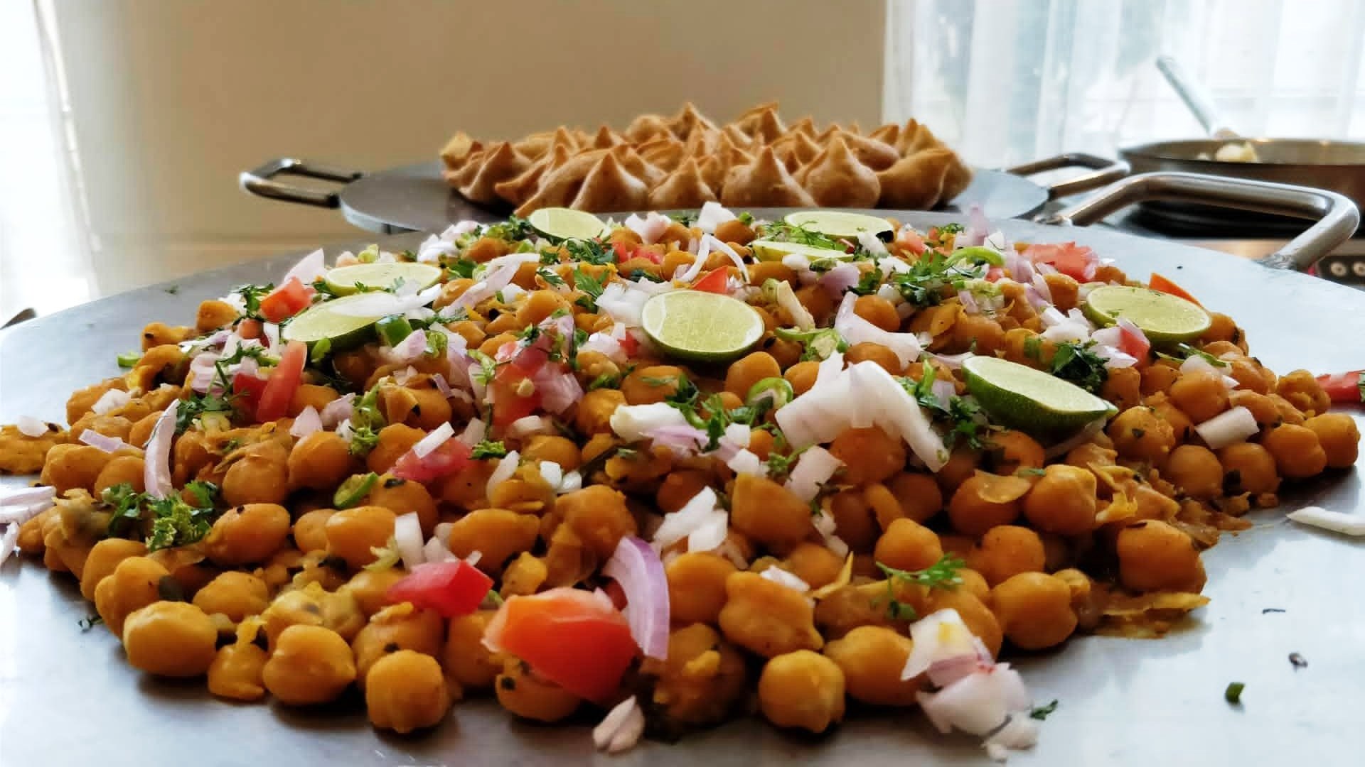 Channa an integral part of the street food delicacies