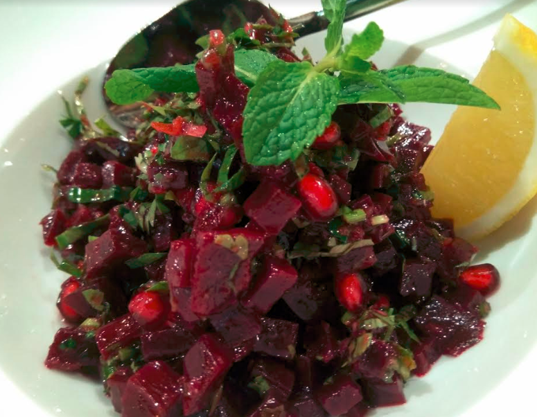Beetroot and Pomegranate Salad