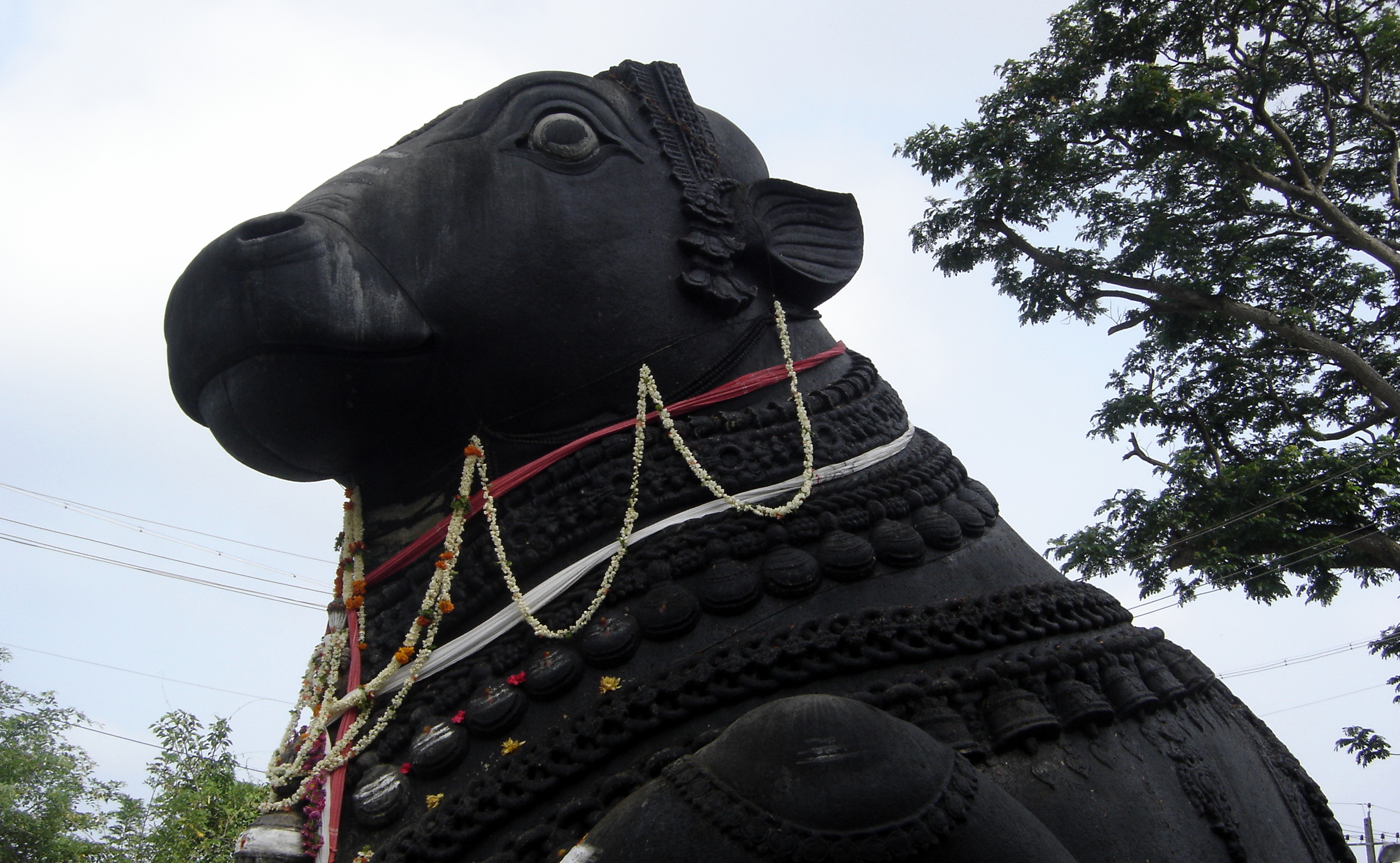 Nandi statue at Chamundi Hills