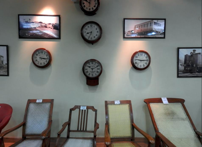 Exhibit in Bhalku Rail Museum