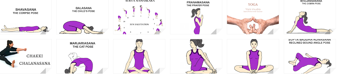 Yoga Asanas for PCOS