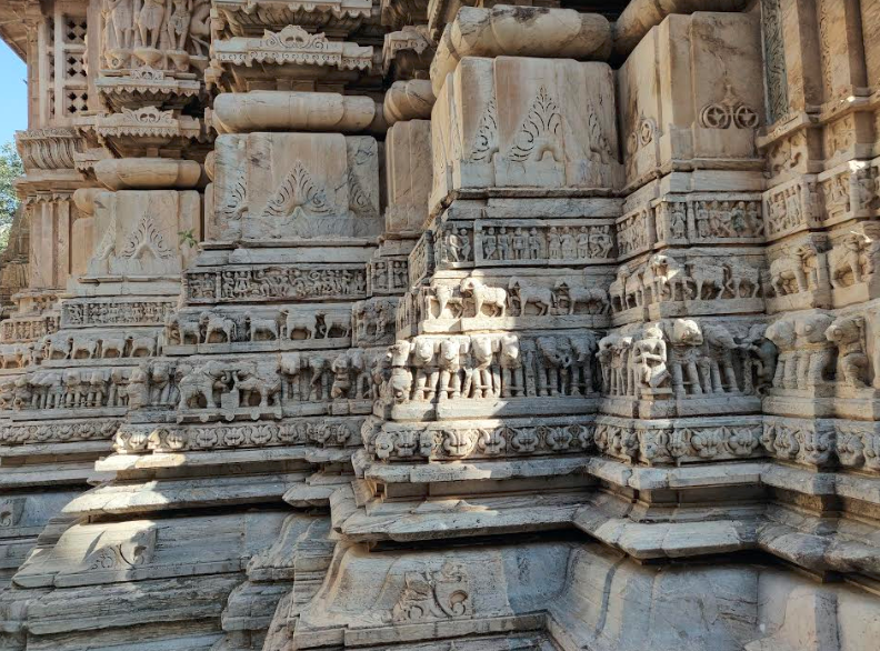 Carvings in Jagadish temple
