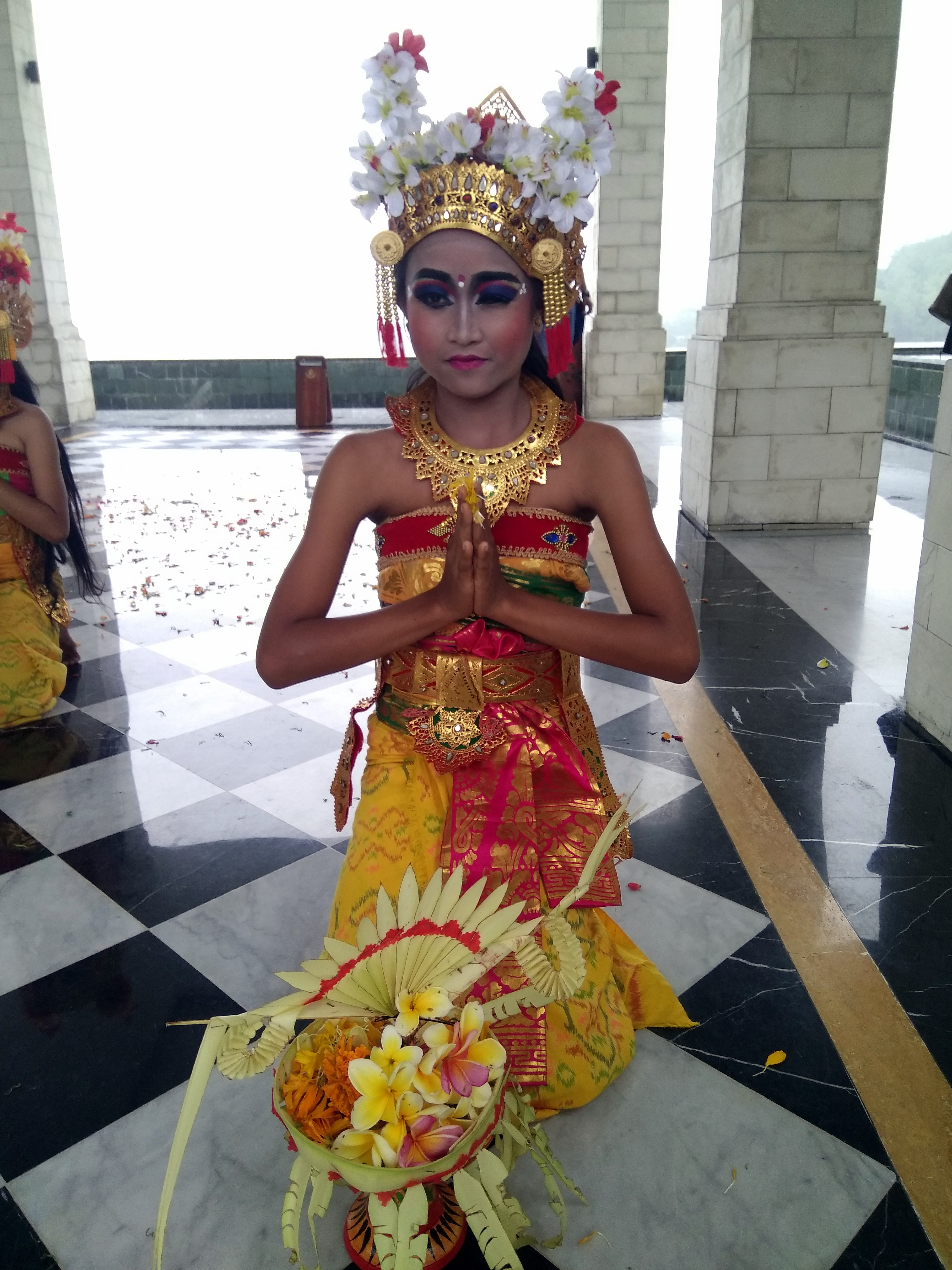A Balinese dancer