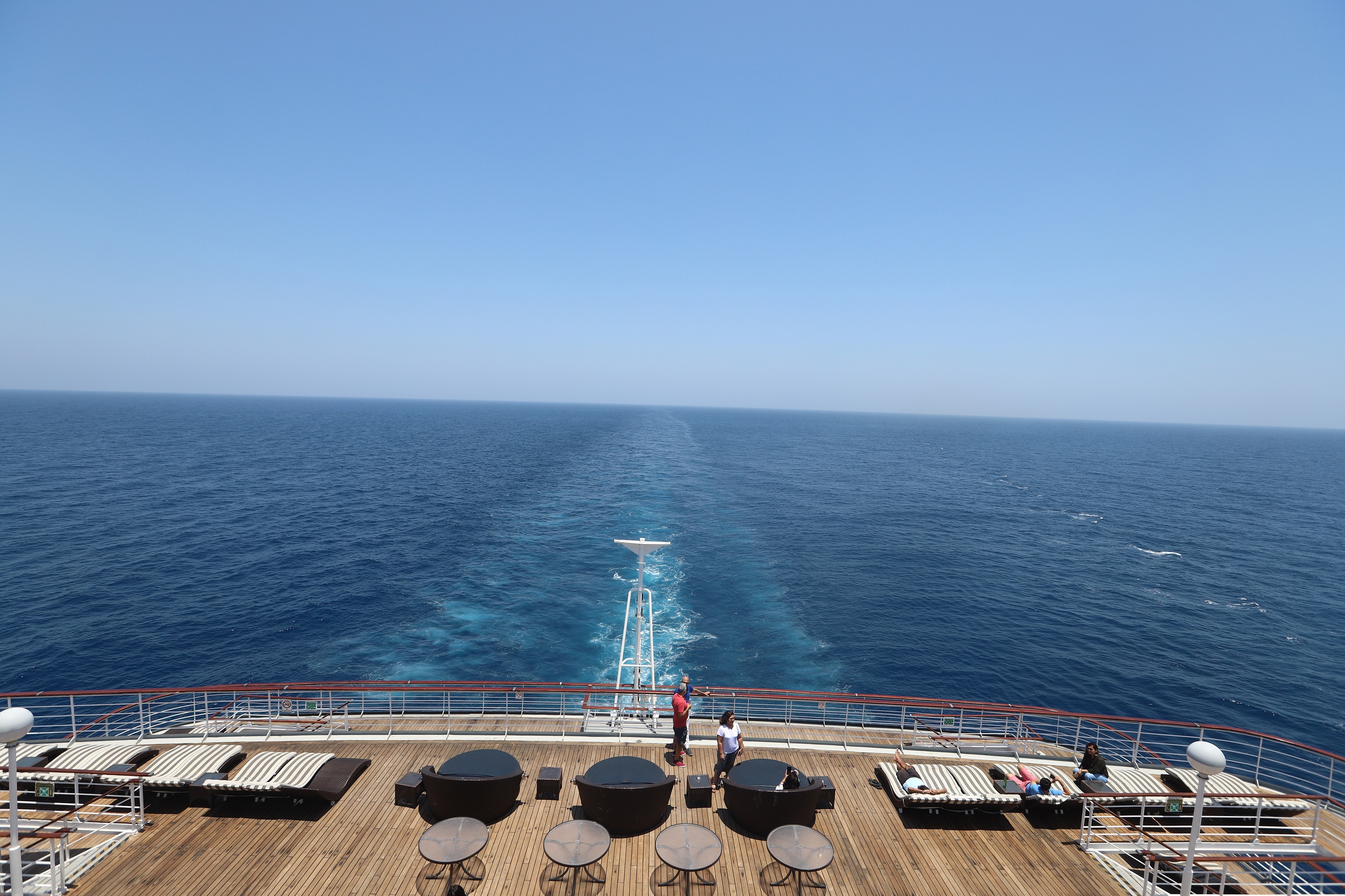 A view of the Arabian Sea Karnika by Jalesh Cruises