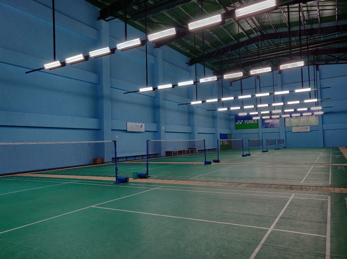 Center for Sports Excellence Bengaluru Indoor Cricket Badminton Court