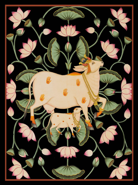 Pichvai - Krishna_s Cow_19 x 14 inch (1)