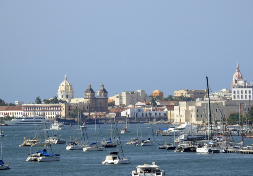 Cartagena is a popular port of call for cruise ships
