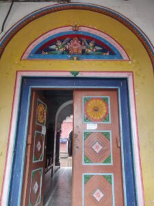 A door in Bhubaneshwar