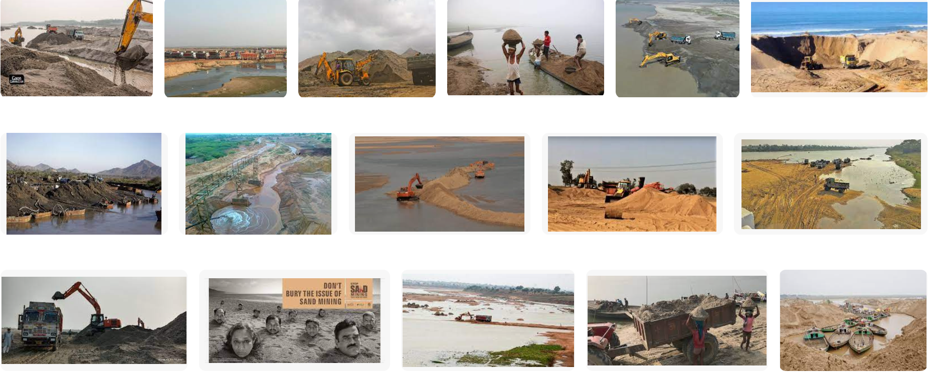 Sand Mining In India - Bindu Gopal Rao, Freelance Writer & Photographer