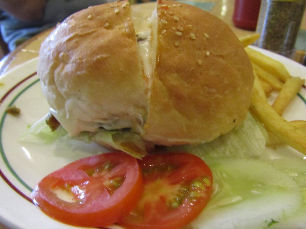 Food at the cafes in Coonoor