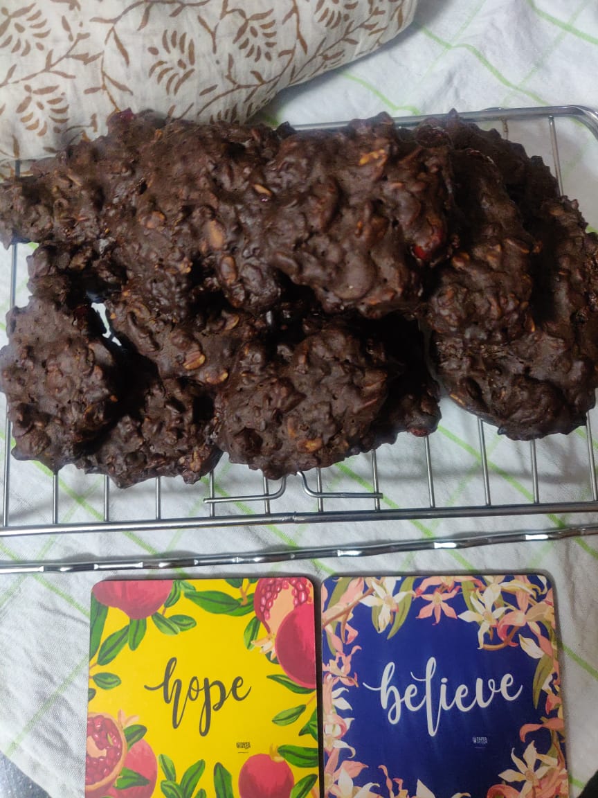 Healthy Muesli Chocolate Cookies