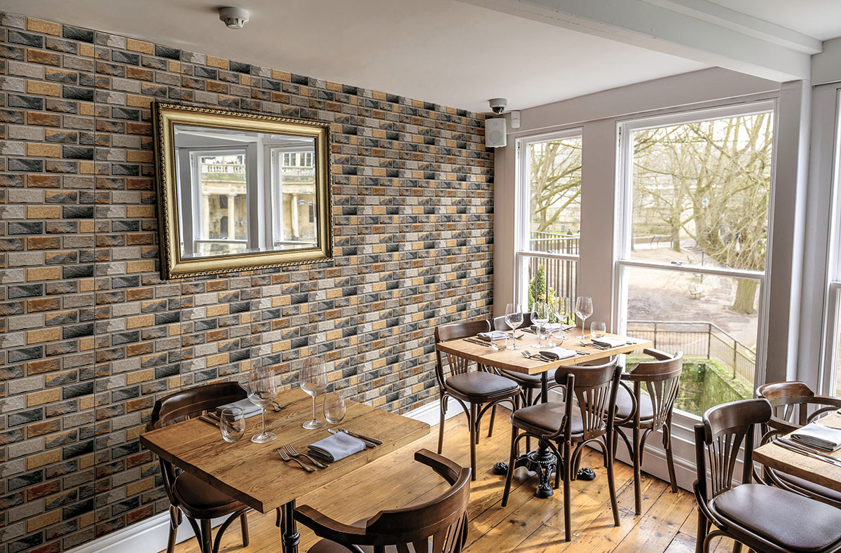 Cladding courtesy Orientbell Tiles