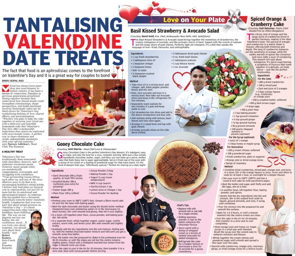 Valentine Day recipes 2025