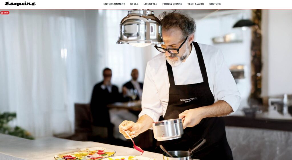 Chef Massimo Bottura