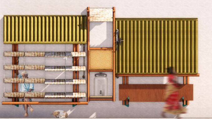 Heat Shelter Structure (Image Courtesy to People First Cities) Heat Shelter Structure (Image Courtesy to People First Cities)