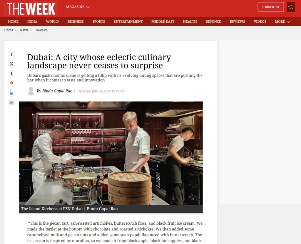 Dubai Gastronomy