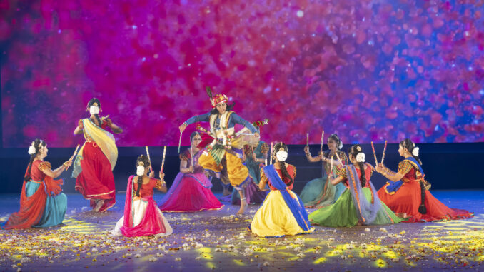 Raas with Krishna