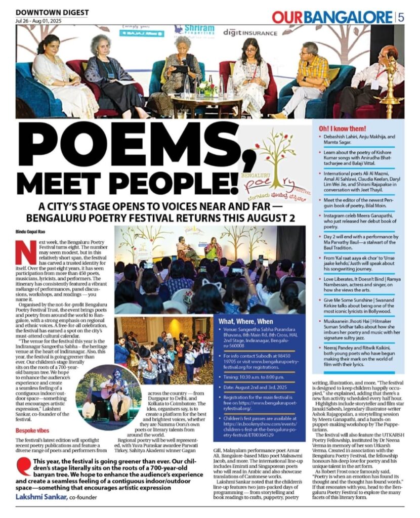 Bengaluru Poetry Festival