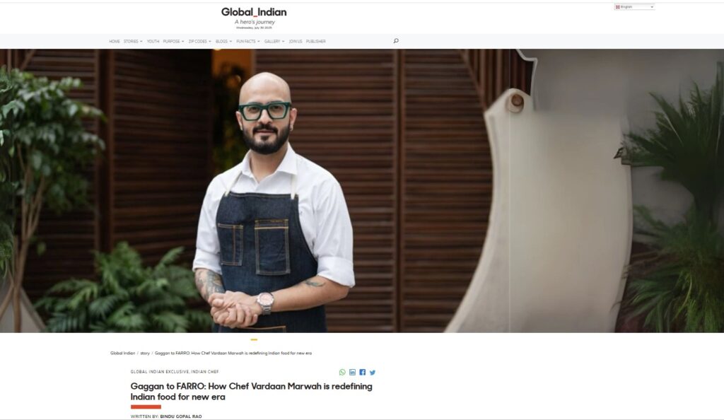 Chef Vardaan Marwah