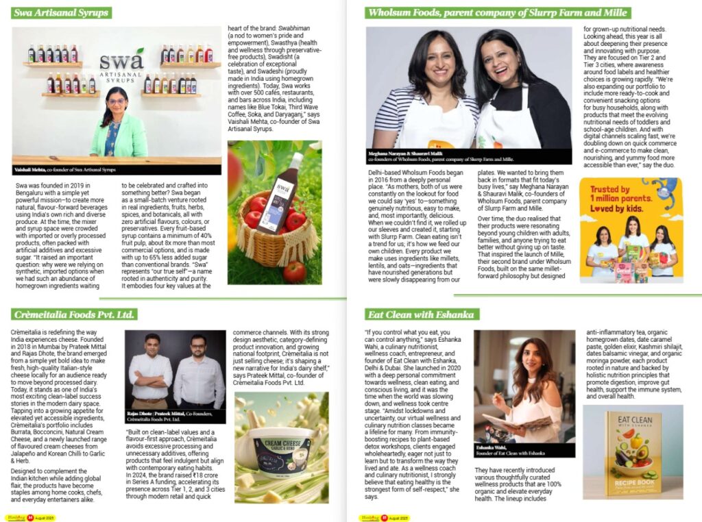 Clean Eating Food Startups
