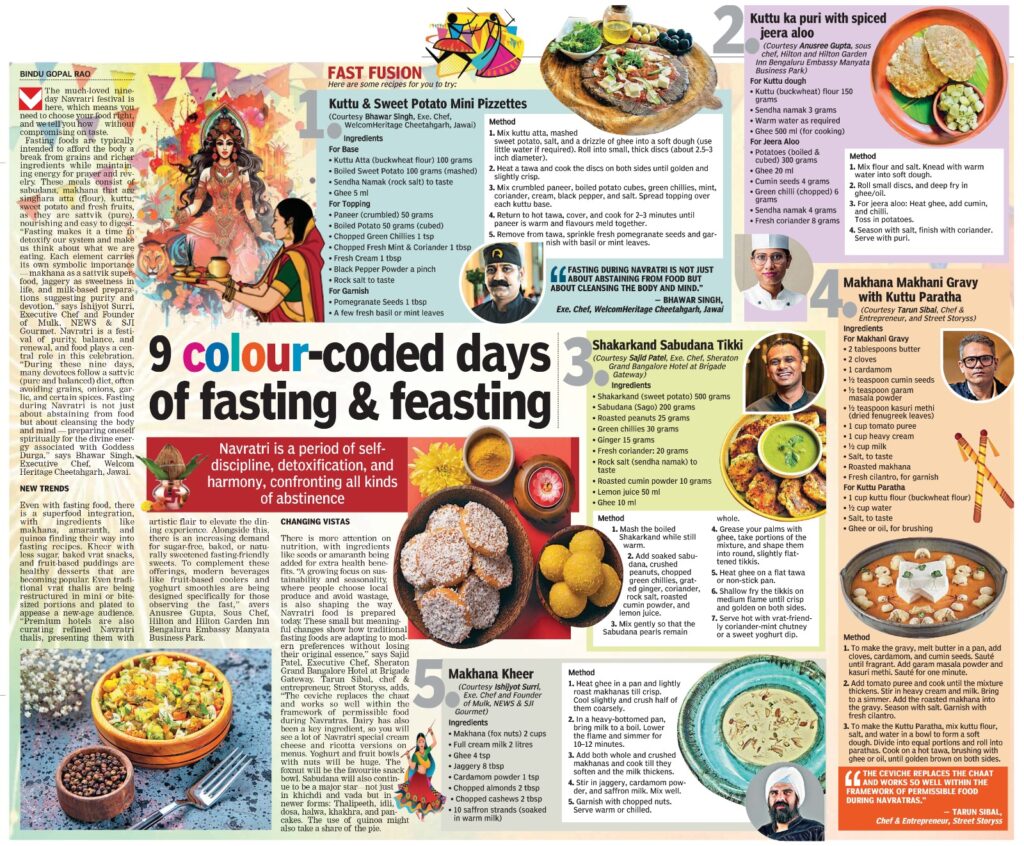 Navaratri Recipes 2025