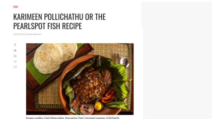 Karimeen Pollichathu