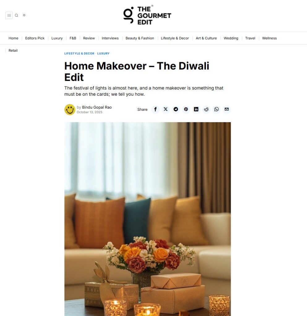 Home Makeover – The Diwali Edit