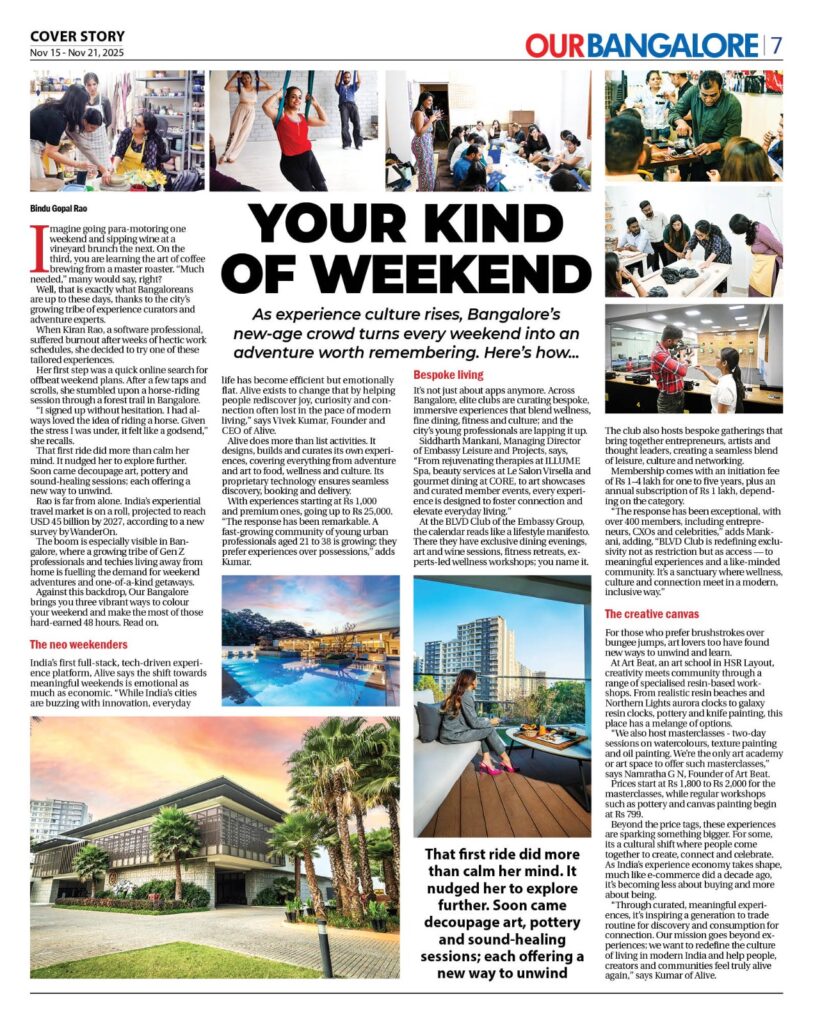 Weekend Fun in Bengaluru