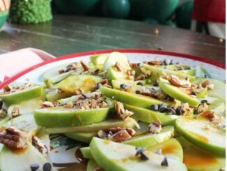 Caramel and Pecan Loaded Apples