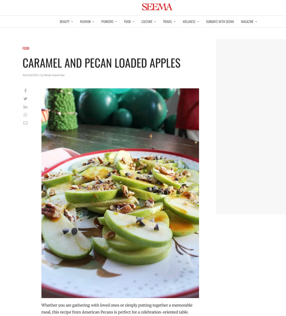 Caramel and Pecan Loaded Apples