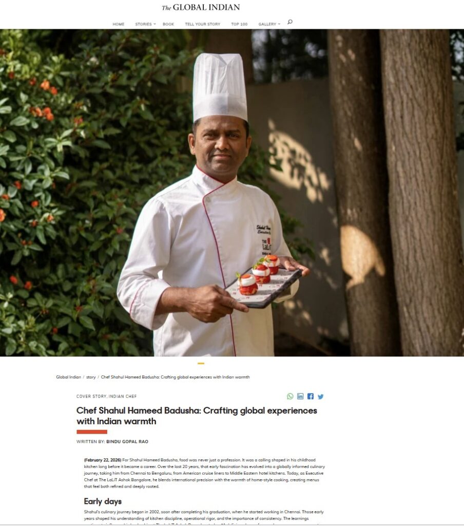 Chef Shahul Hameed Badusha