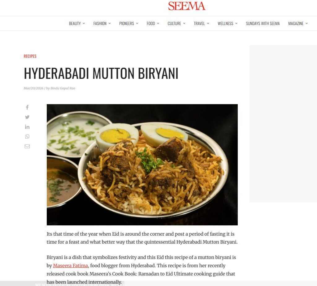 Hyderabadi Mutton Biryani