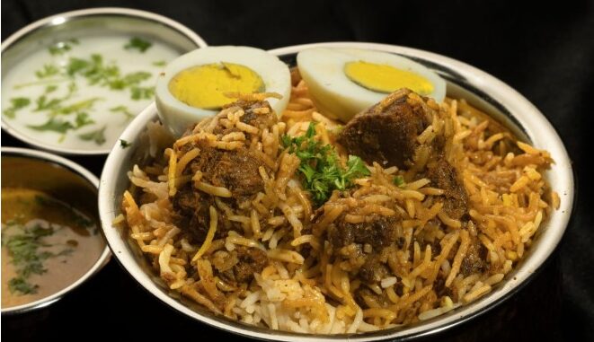 Hyderabadi Mutton Biryani