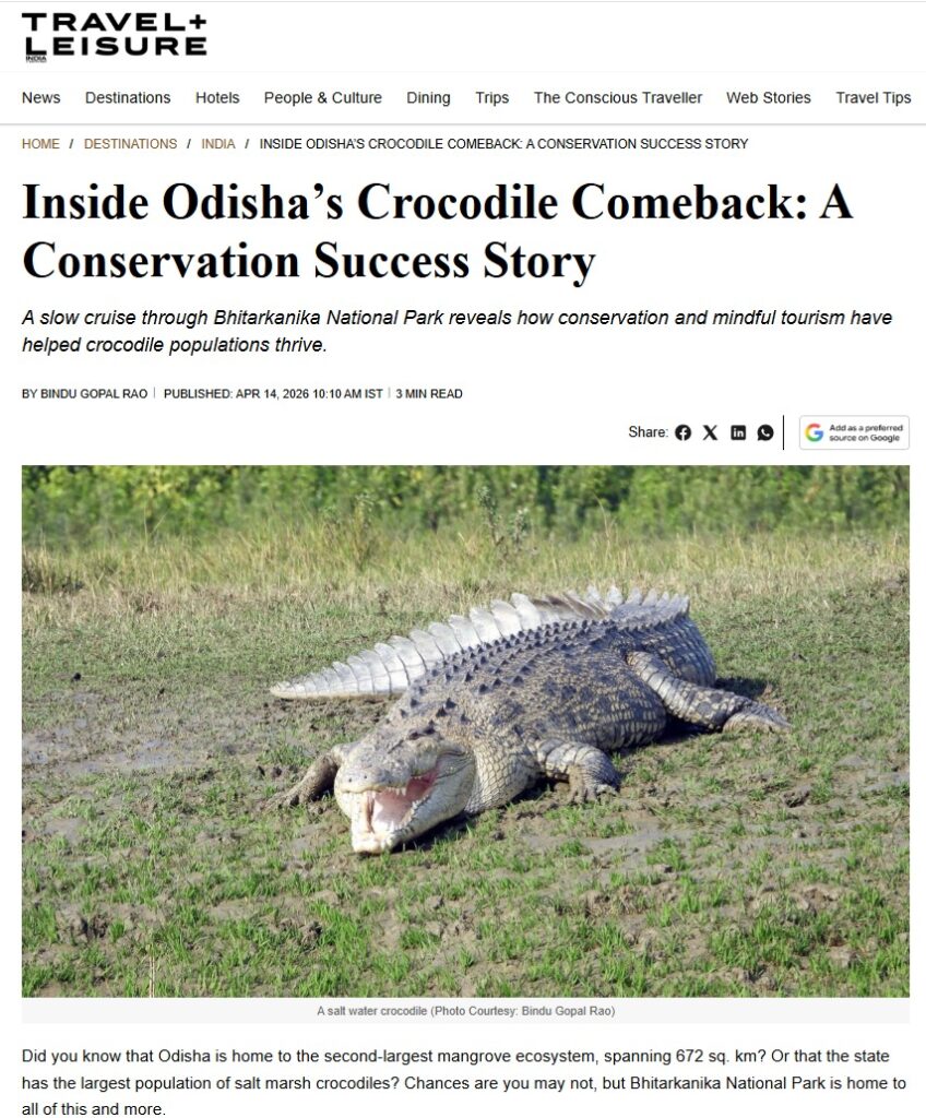 Antara Cruises' catamaran Bhitarkanika, Odisha