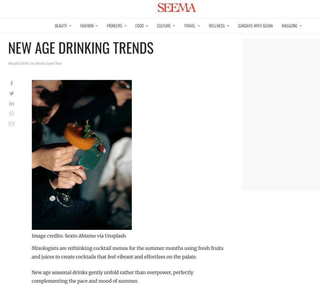 Drinks trend
