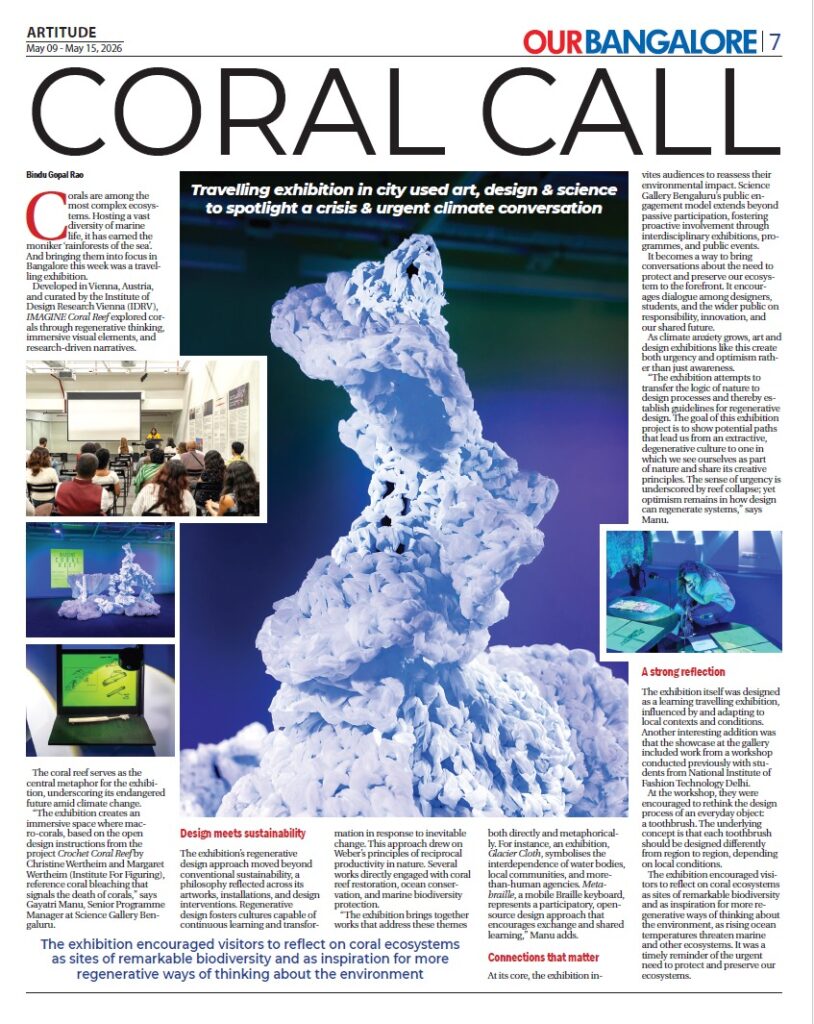 IMAGINE: Coral Reef Exhibition at Science Gallery Bengaluru